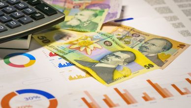 Romanian banknotes with graphs and calculator illustrating finance concepts. — Everything You Need To Know About Street Vendo